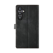 For Samsung Galaxy A55 5G CaseMe C30 Card Slots Zipper Wallet Leather Phone Case(Black)