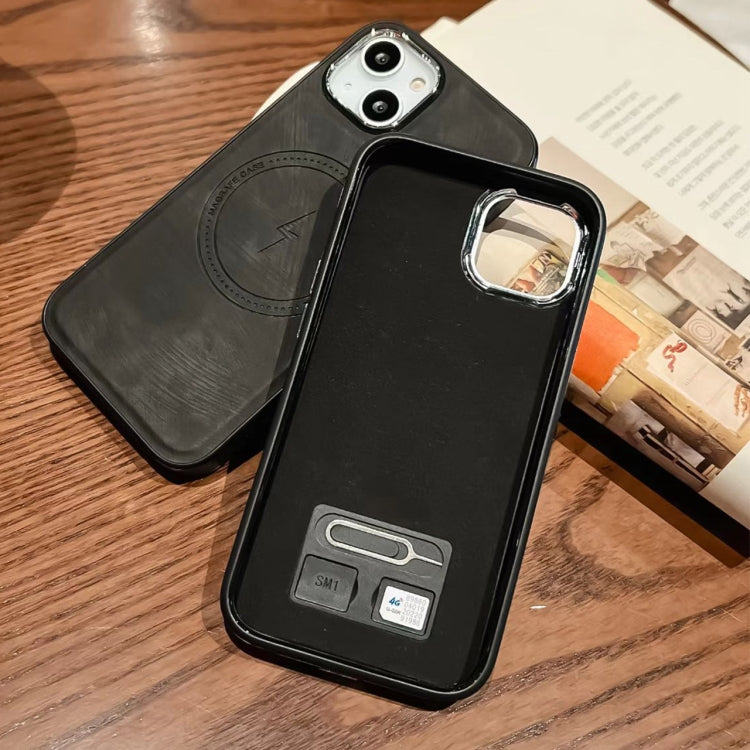 For iPhone 12 Pro Max Side PU Hybrid TPU Magsafe Phone Case(Light Purple) - free shipping - PMC TechLife - Order now!