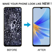 For OPPO A1x OEM LCD Screen Digitizer Full Assembly with Frame