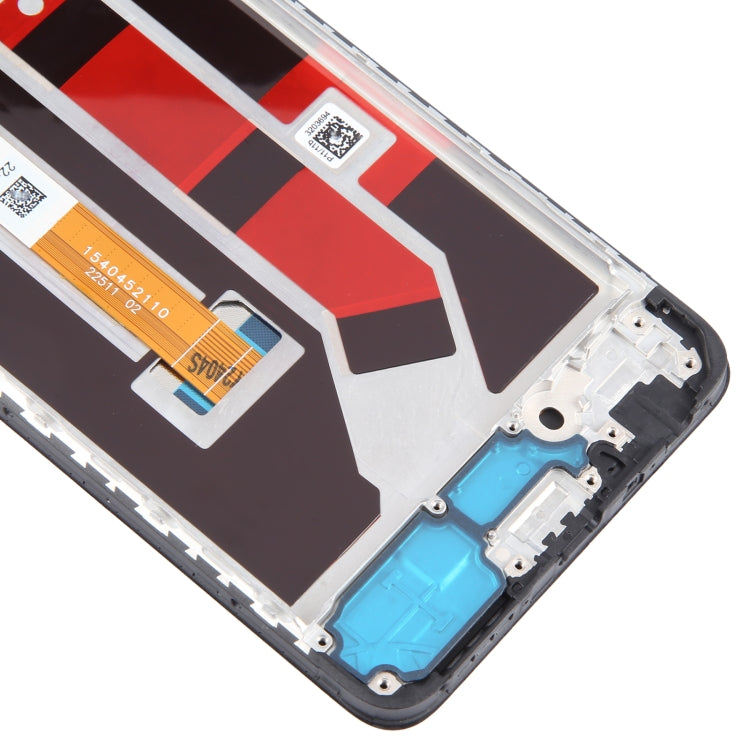 For OPPO A1 5G 2023  OEM LCD Screen Digitizer Full Assembly with Frame - free shipping - PMC TechLife - Order now!