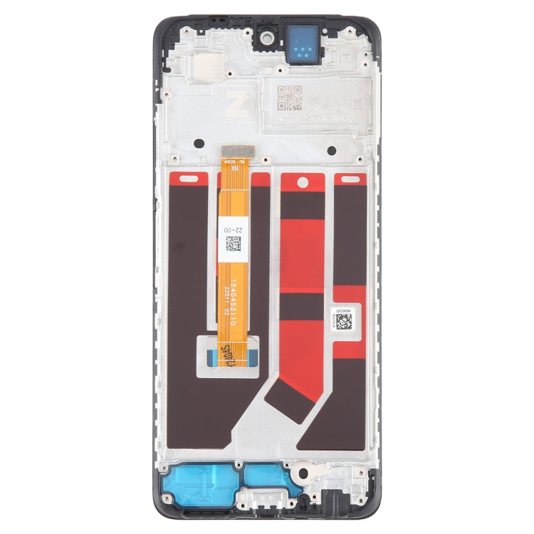 For OPPO A58 4G OEM LCD Screen Digitizer Full Assembly with Frame - LCD Screen by PMC TechLife | Online Shopping South Africa | PMC TechLife | Buy Now Pay Later Mobicred