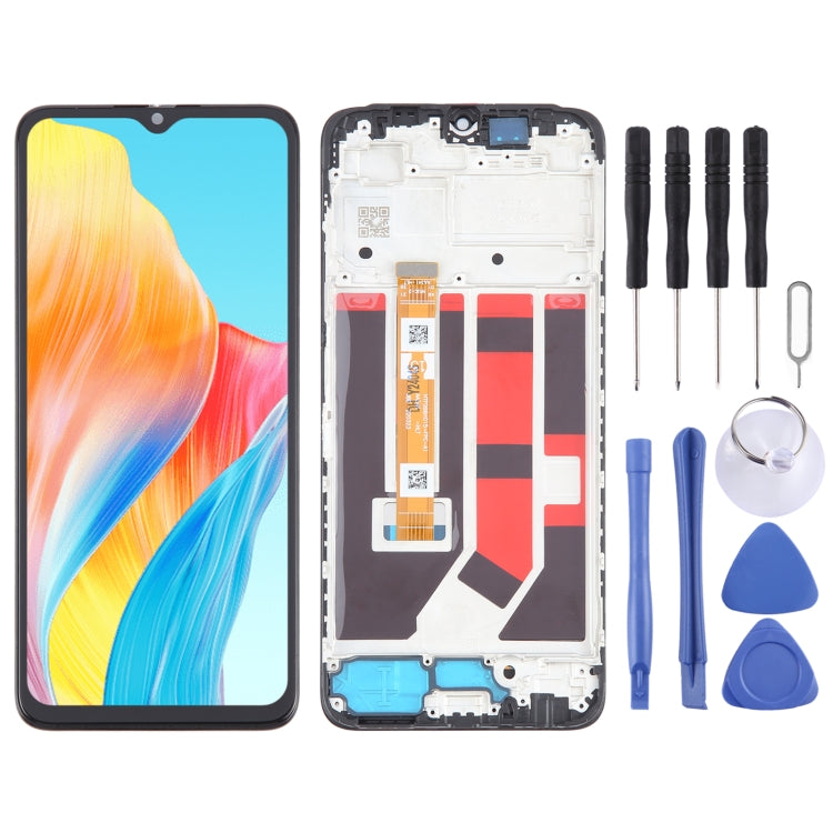 For OPPO A18 4G OEM LCD Screen Digitizer Full Assembly with Frame - LCD Screen by PMC TechLife | Online Shopping South Africa | PMC TechLife | Buy Now Pay Later Mobicred