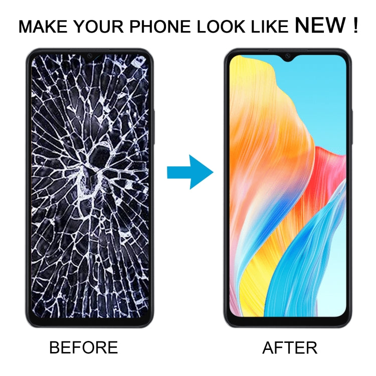 For OPPO A18 4G OEM LCD Screen Digitizer Full Assembly with Frame - LCD Screen by PMC TechLife | Online Shopping South Africa | PMC TechLife | Buy Now Pay Later Mobicred