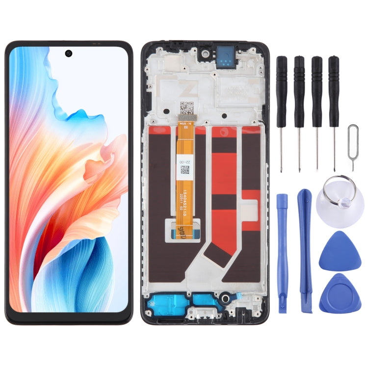 For OPPO A59 5G OEM LCD Screen Digitizer Full Assembly with Frame - LCD Screen by PMC TechLife | Online Shopping South Africa | PMC TechLife | Buy Now Pay Later Mobicred