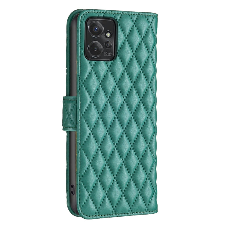 For Motorola Moto G Power 5G 2024 Diamond Lattice Wallet Flip Leather Phone Case(Green) - free shipping - PMC TechLife - Order now!