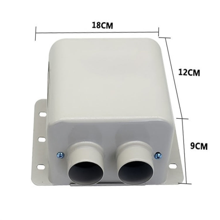 Car High-power Electric Heater Defroster, Specification:12V Classic 2-hole 600W - Heating & Fans by PMC TechLife | Online Shopping South Africa | PMC TechLife | Buy Now Pay Later Mobicred