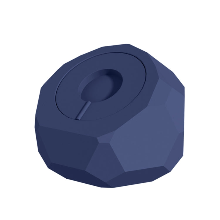 Diamond-shaped 2 in 1 Wireless Charging Silicone Base(Blue) - Charger / Holder by PMC TechLife | Online Shopping South Africa | PMC TechLife | Buy Now Pay Later Mobicred