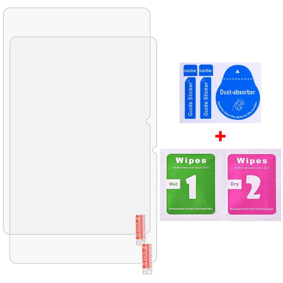 For Ulefone Tab A11 2pcs 9H 0.3mm Explosion-proof Tempered Glass Film