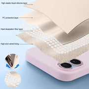 For iPhone 15 Plus Liquid Silicone Full Coverage MagSafe Phone Case(Wine Red)