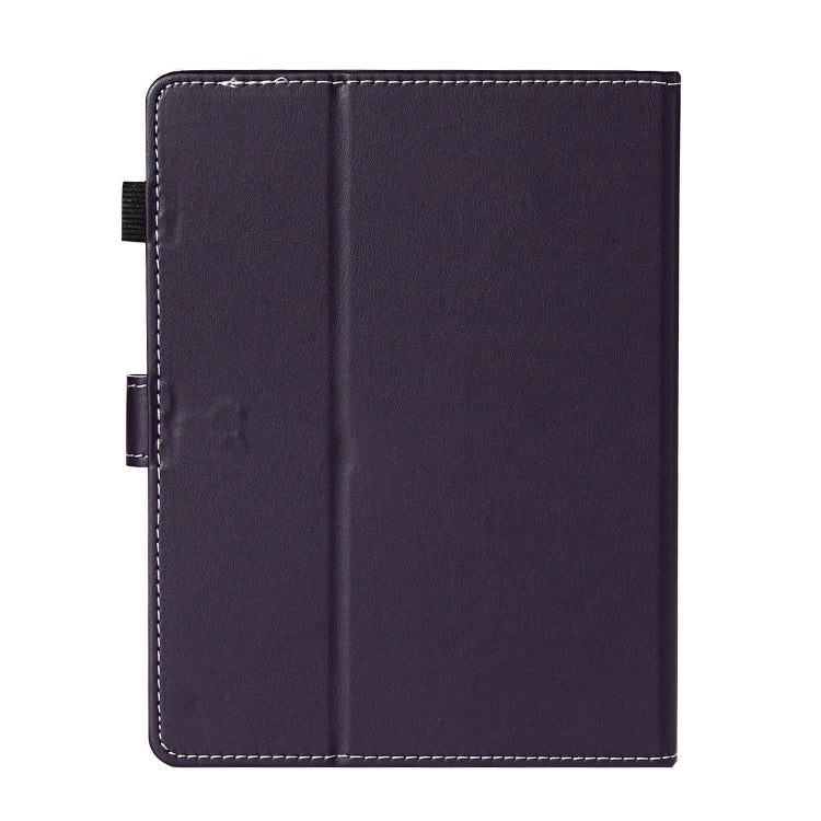 For 10 inch Universal Solid Color Horizontal Flip Leather Case with Card Slots & Holder & Pen Slot(Purple) - 10 - 11 inch by PMC TechLife | Online Shopping South Africa | PMC TechLife | Buy Now Pay Later Mobicred