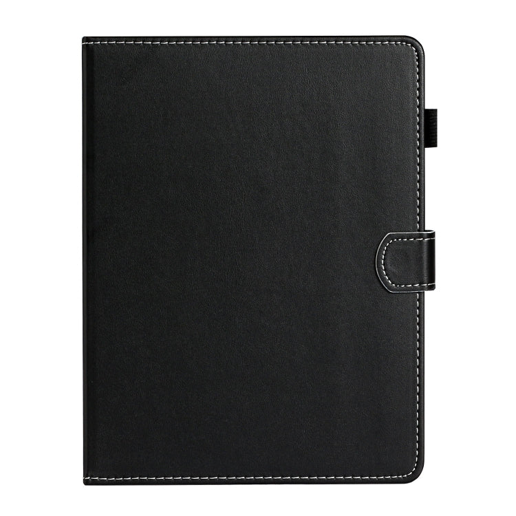 For 10 inch Universal Solid Color Horizontal Flip Leather Case with Card Slots & Holder & Pen Slot(Black) - 10 - 11 inch by PMC TechLife | Online Shopping South Africa | PMC TechLife | Buy Now Pay Later Mobicred