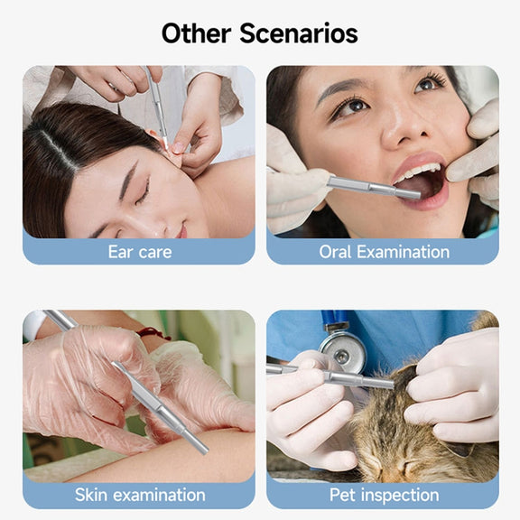 C02 Visible Ear Spoon with 4.5 inch Sreen