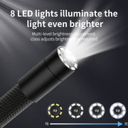 F180 8mm Lens 360 degree Free Spins Automotive Repair Endoscope, Spec:2m Soft Tube