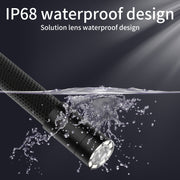 F180 8mm Lens 360 degree Free Spins Automotive Repair Endoscope, Spec:2m Soft Tube