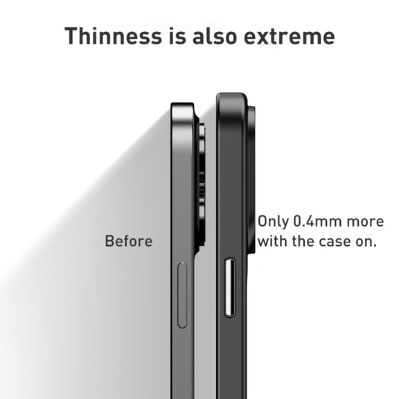 For iPhone 15 Pro wlons Magsafe Carbon Fiber Kevlar TPU Phone Case(Black)