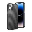 For iPhone 15 wlons Magsafe Carbon Fiber Kevlar TPU Phone Case(Black) - free shipping - PMC TechLife - Order now!