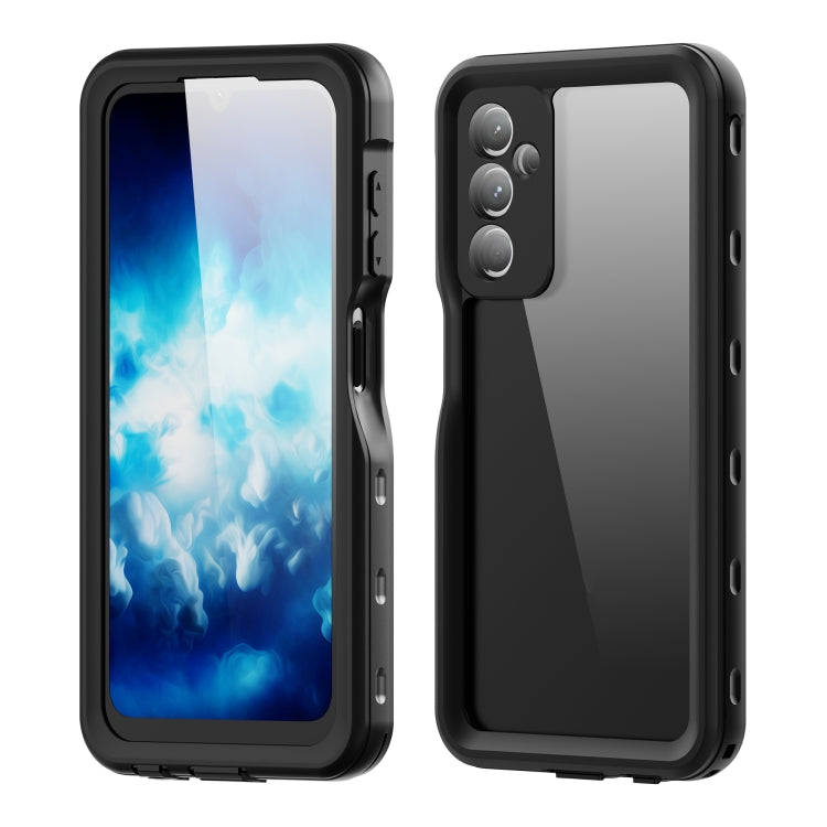 For Samsung Galaxy A25 5G RedPepper IP68 Life Waterproof Phone Case(Black) - Galaxy Phone Cases by RedPepper | Online Shopping South Africa | PMc TechLife | Buy Now Pay Later Mobicred