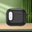 For AirPods 3 Carbon Fiber Texture Wireless Earphones Case with Security Lock(White) - For AirPods 3 by PMC Jewellery | Online Shopping South Africa | PMC Jewellery | Buy Now Pay Later Mobicred