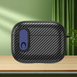 For AirPods Pro Carbon Fiber Texture Wireless Earphones Case with Security Lock(Blue) - For AirPods Pro by PMC Jewellery | Online Shopping South Africa | PMC Jewellery | Buy Now Pay Later Mobicred