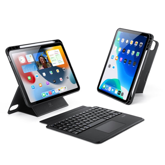 For iPad 10th Gen 10.9 2022 DUX DUCIS DK Series Magnetic Wireless Bluetooth Keyboard Tablet Case(Black) - free shipping - PMC Jewellery - Order now!