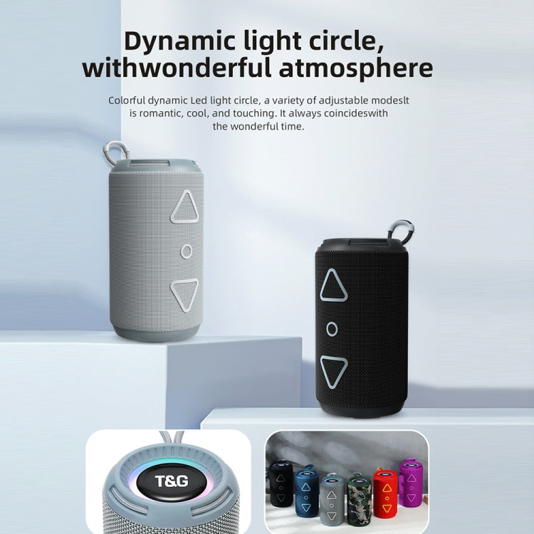 T&G TG-656 Portable Wireless 3D Stereo Subwoofer Bluetooth Speaker Support FM / LED Atmosphere Light(Red) - free shipping - PMC Jewellery - Order now!