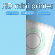 C15 Portable Multifunction Mini Printer Support OCR Text Scanning(Pink)