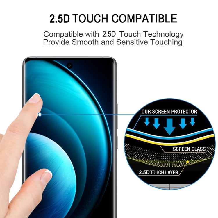 For vivo X100 Pro 25pcs 3D Curved Edge Full Screen Tempered Glass Film - X100 Pro Tempered Glass by PMC TechLife | Online Shopping South Africa | PMC TechLife | Buy Now Pay Later Mobicred