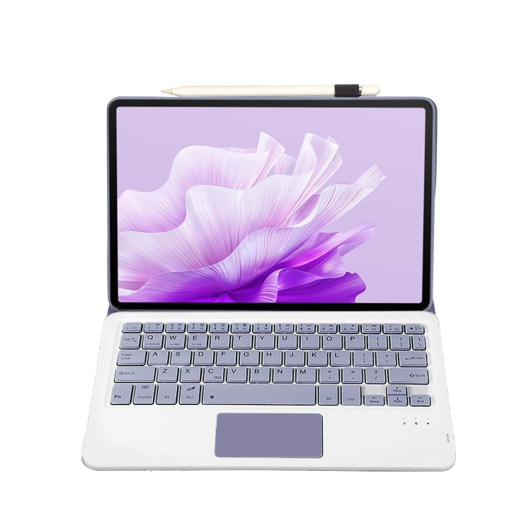 For Huawei MatePad 11.5 2023 AH17-A Lambskin Texture Ultra-thin Detachable Bluetooth Keyboard Leather Case with Touchpad(Purple) - free shipping - PMC Jewellery - Order now!