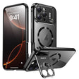 For iPhone 16 Pro Max Aromatherapy Holder Single-sided MagSafe Magnetic Phone Case(Black) - free shipping - PMc TechLife - Order now!
