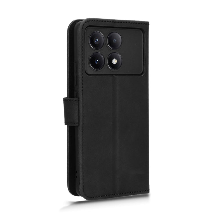 For Xiaomi Redmi K70 / K70 Pro Skin Feel Magnetic Flip Leather Phone Case(Black)