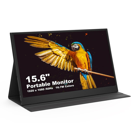 GXMO G156F 15.6 inch FHD 1920x1080P IPS Screen Portable Muti-platform Monitor(Black) - free shipping - PMC Jewellery - Order now!