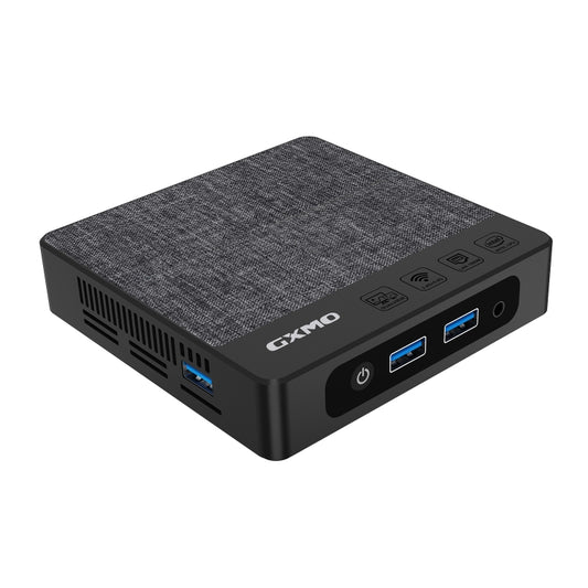 GXMO N42 Windows 11 Intel Gemini Lake N4020C Mini PC NVME SSD WiFi Mini Desktop Computer, Specification:6GB+64GB+256GB(Black) - free shipping - PMC Jewellery - Order now!
