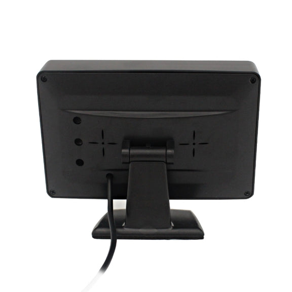PZ703 413C-W Car Water-resistant External Wireless Reversing Image Night Vision Camera + 4.3 inch Rearview Monitor