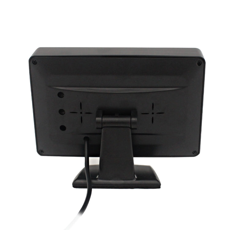 PZ703 413C-W Car Water-resistant External Wireless Reversing Image Night Vision Camera + 4.3 inch Rearview Monitor