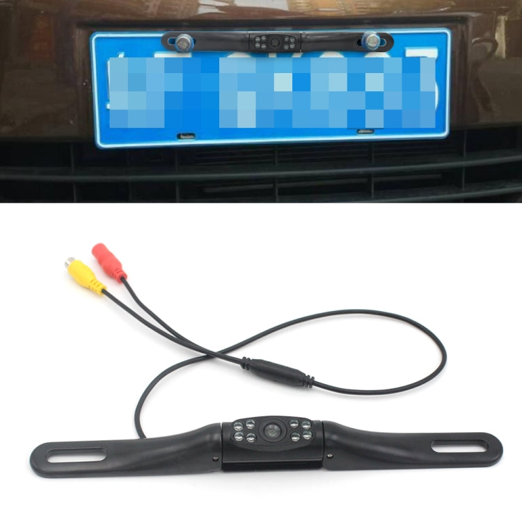 PZ703 413C-W Car Water-resistant External Wireless Reversing Image Night Vision Camera + 4.3 inch Rearview Monitor