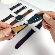 For Apple Watch Ultra 2 49mm Retro Texture Leather Watch Band(Brown)