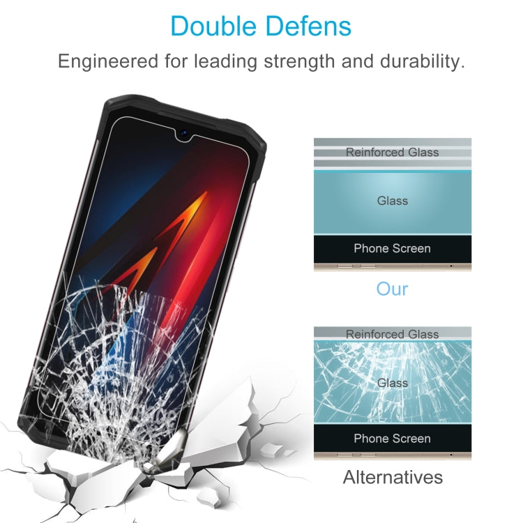 For DOOGEE S Punk 10pcs 0.26mm 9H 2.5D Tempered Glass Film