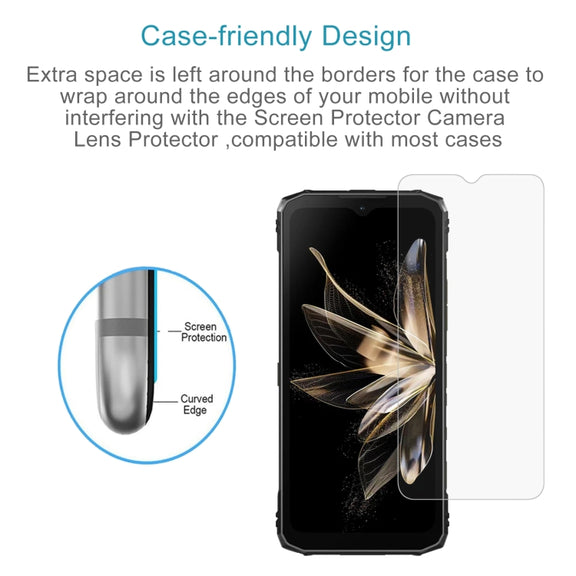 For DOOGEE Blade10 Ultra 10pcs 0.26mm 9H 2.5D Tempered Glass Film