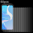 For DOOGEE V31GT 50pcs 0.26mm 9H 2.5D Tempered Glass Film - For Doogee by PMC TechLife | Online Shopping South Africa | PMC TechLife | Buy Now Pay Later Mobicred