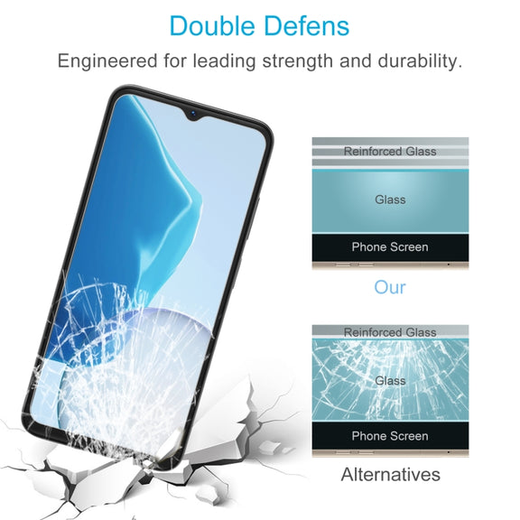 For DOOGEE N55 50pcs 0.26mm 9H 2.5D Tempered Glass Film