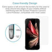 For DOOGEE Blade10 Pro 50pcs 0.26mm 9H 2.5D Tempered Glass Film