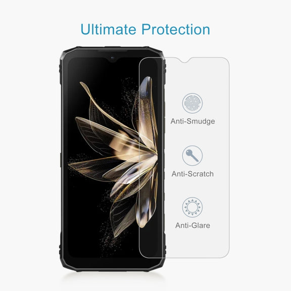 For DOOGEE Blade10 Ultra 50pcs 0.26mm 9H 2.5D Tempered Glass Film