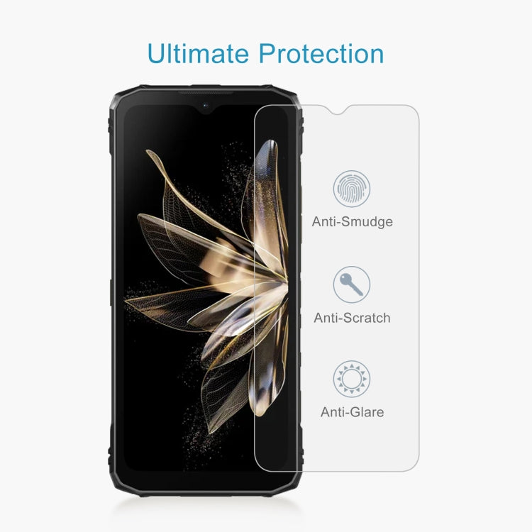 For DOOGEE Blade10 Ultra 50pcs 0.26mm 9H 2.5D Tempered Glass Film