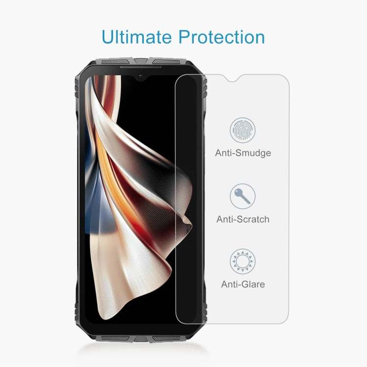 For DOOGEE S cyber 50pcs 0.26mm 9H 2.5D Tempered Glass Film