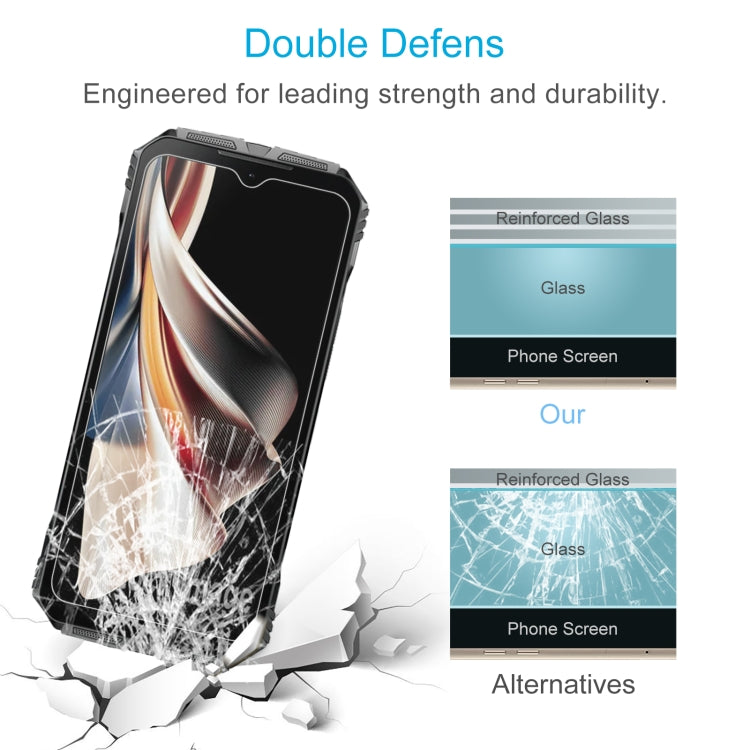 For DOOGEE S cyber 50pcs 0.26mm 9H 2.5D Tempered Glass Film - For Doogee by PMC TechLife | Online Shopping South Africa | PMC TechLife | Buy Now Pay Later Mobicred