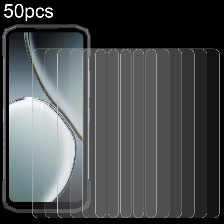 For DOOGEE Blade10 Max 50pcs 0.26mm 9H 2.5D Tempered Glass Film - For Doogee by PMC TechLife | Online Shopping South Africa | PMC TechLife | Buy Now Pay Later Mobicred