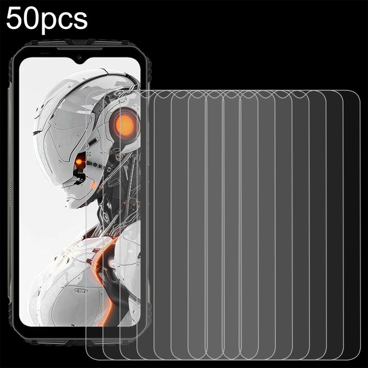For DOOGEE V Max Pro 50pcs 0.26mm 9H 2.5D Tempered Glass Film - For Doogee by PMC TechLife | Online Shopping South Africa | PMC TechLife | Buy Now Pay Later Mobicred