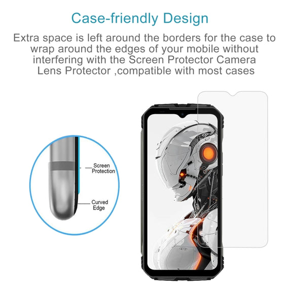 For DOOGEE V Max Pro 50pcs 0.26mm 9H 2.5D Tempered Glass Film