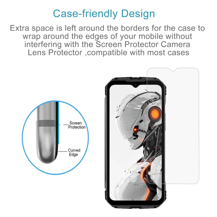 For DOOGEE V Max Pro 50pcs 0.26mm 9H 2.5D Tempered Glass Film