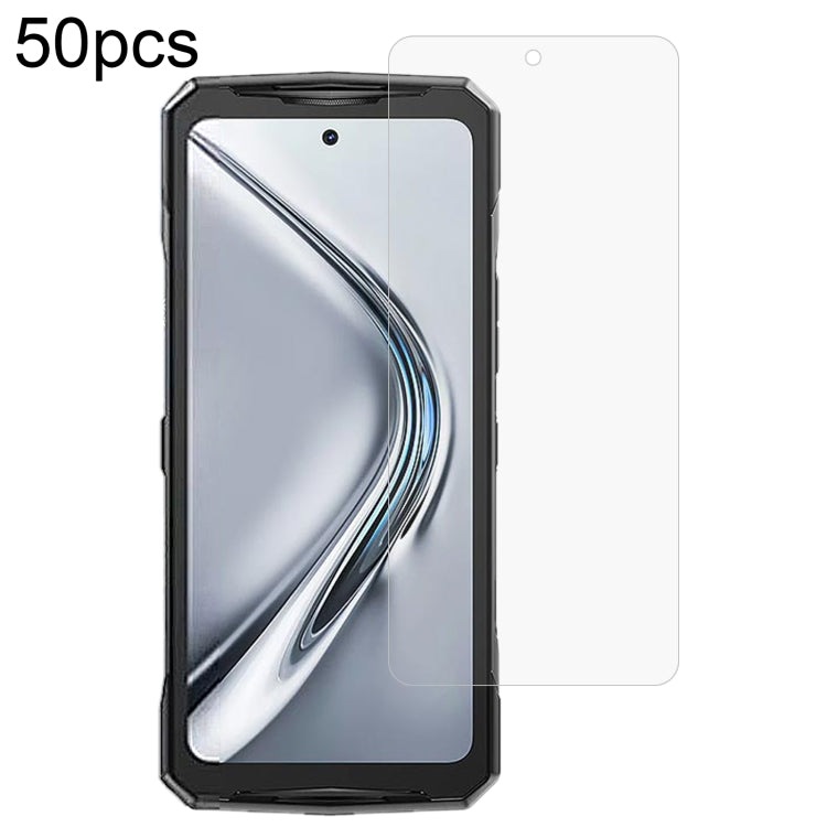For DOOGEE V40 Pro 50pcs 0.26mm 9H 2.5D Tempered Glass Film - For Doogee by PMC TechLife | Online Shopping South Africa | PMC TechLife | Buy Now Pay Later Mobicred